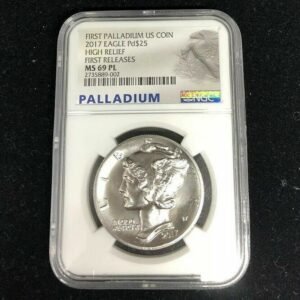 17 1 oz American Palladium Eagle Coins