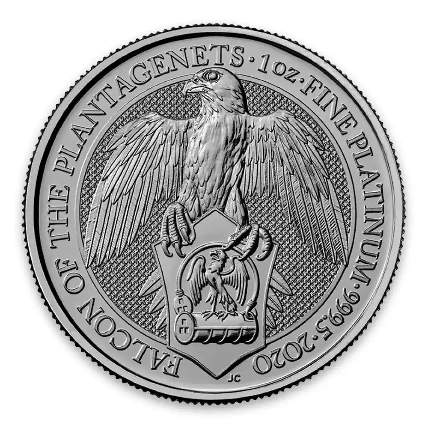 1 oz British Platinum Queens Beast Fal