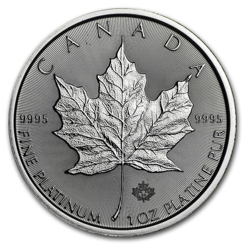 2020 1 oz Canadian Platinum Maple Leaf