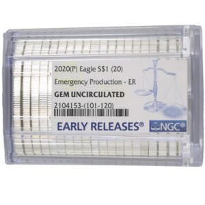 2020 (P) American Silver Eagle NGC Gem