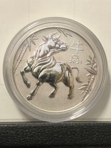 1 oz Australian Platinum Lunar Ox Coin