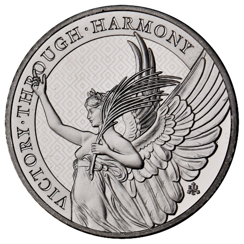 1 oz St. Helena Platinum Queens Virtue