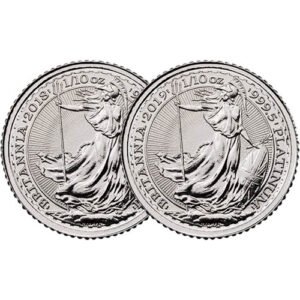 2021 1/10 oz British Platinum Britannia Coin (BU)