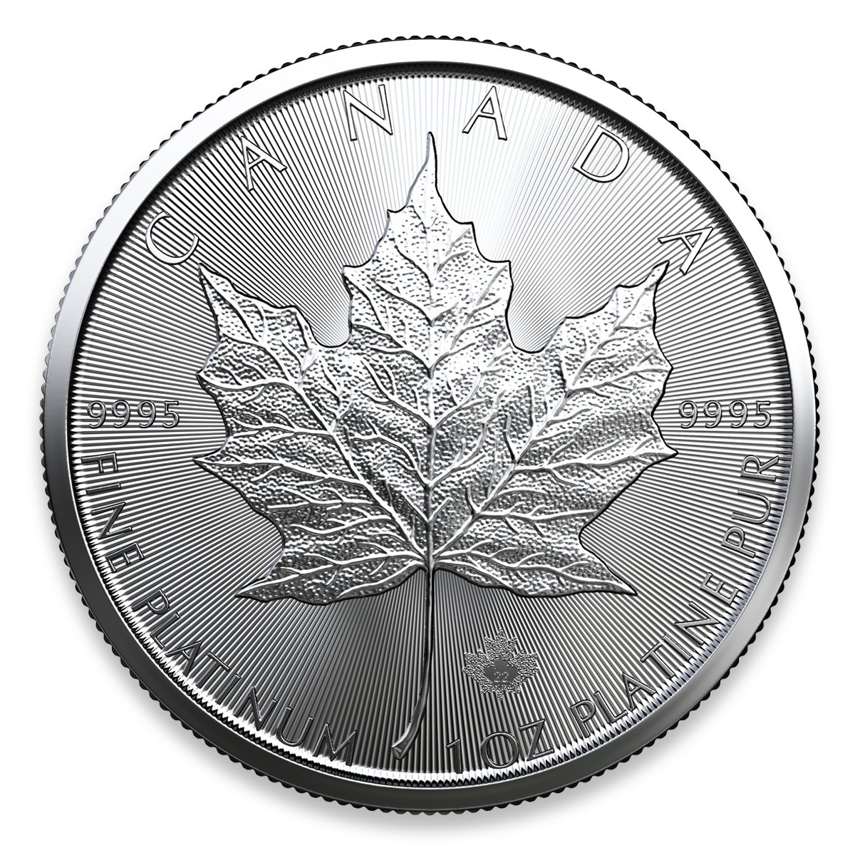 2022 1 oz Canadian Platinum Maple Leaf