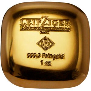 1 oz Geiger Edelmetalle Square Gold Ba
