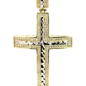 10K Gold Cross Pendant | 7.7 Grams