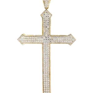 Buy 10K Gold Cross Pendants USA | 6.4 Grams