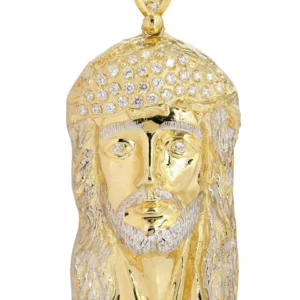 10K Gold Jesus Piece Pendant | 68.2 Grams