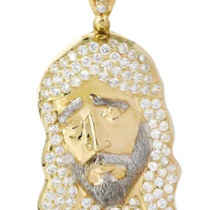 10K Gold Jesus Piece Pendant | 15.3 Grams