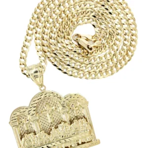 10K Yellow Gold Last Supper Necklace | Appx 18.3 Grams