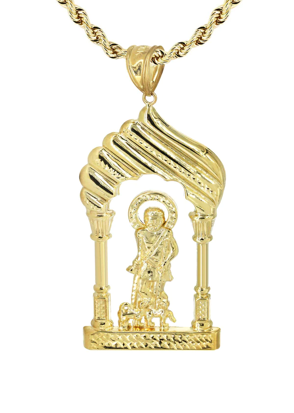 10K-Yellow-Gold-Saint-Lazaro-Necklace-2.webp