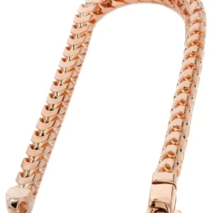 14K Rose Gold Bracelet Solid Franco