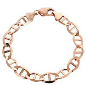 14K Rose Gold Bracelet Solid Mariner