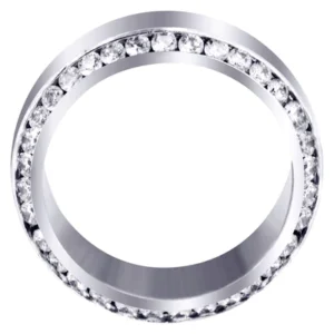 Classic Diamond Mens Wedding Band | 2.1 Carats (Rylan)
