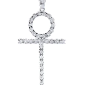 Diamond Ankh Pendant | 1.96 Carats | 4.52 Grams