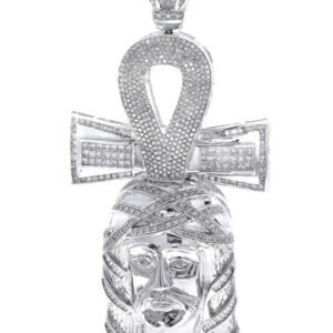Diamond Cross Pendant| 5.27 Carats| 48.65 Grams