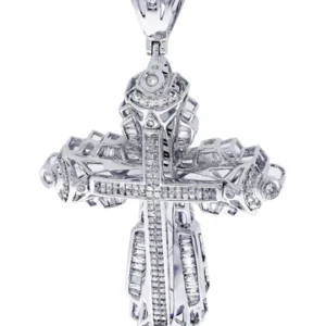 Diamond Cross Pendant| 2.1 Carats| 16.75 Grams