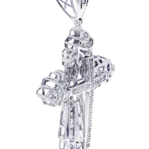 Diamond Cross Pendant| 2.1 Carats| 16.75 Grams
