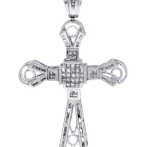 Diamond Cross Pendant| 1.27 Carats| 11.31 Grams