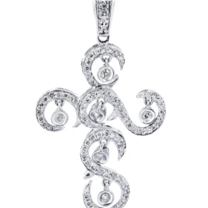 Diamond Cross Pendant | 0.51 Carats | 3.42 Grams