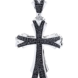 Diamond Cross Pendant | 0.64 Carats | 7.28 Grams