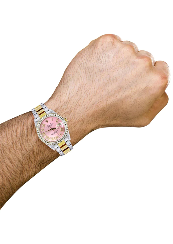 Gold-Steel-Rolex-Datejust-Watch-16233-for-Men-36Mm-Pink-Roman-Dial-Oyster-Band-4.webp