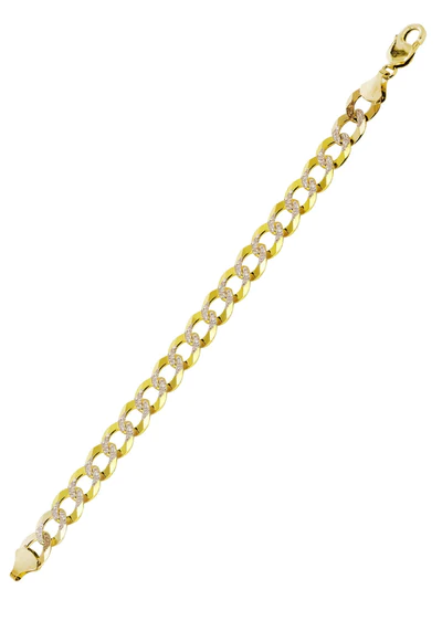 Hollow-Mens-Diamond-Cut-Cuban-Bracelet-10K-Yellow-Gold37.webp
