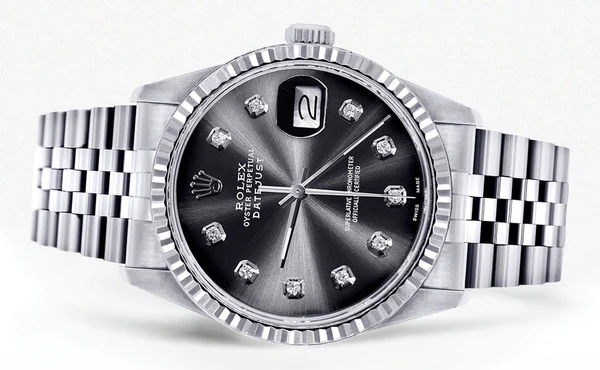 Mens-Rolex-Datejust-Watch-16200-Fluted-Bezel-36Mm-Chrome-Dial-Jubilee-Band-2.webp