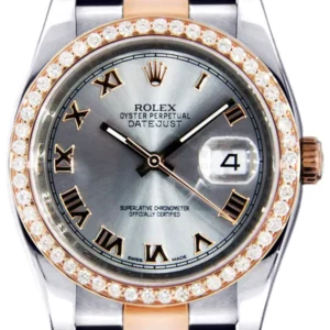 Rolex Datejust | 18K Pink Gold | 36 Mm