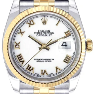 Rolex Datejust | 18K Yellow Gold | 36 Mm