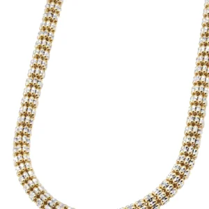 10K Ice Mens Gold Chain For Sale | Men’s Yellow Gold Chain