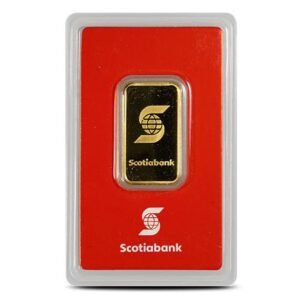 1/2 oz Scotiabank Gold Bar For Sale (Secondary Market)