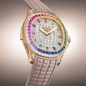 Buy Patek Philippe 5260/355R-001 Aquanaut Luce "Rainbow" Minute Repeater Haute Joaillerie Rose Gold/Diamonds Rubber