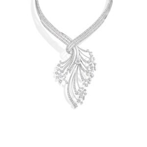 Buy Chaumet Déferlante Necklace - White gold, diamonds