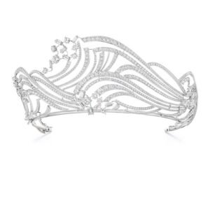 Buy Chaumet Déferlante Tiara – White gold, diamonds