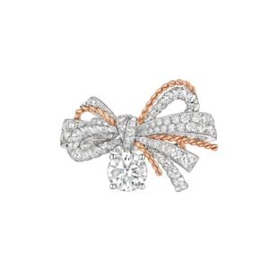 Buy Chaumet Insolence ring - White gold, rose gold, diamonds