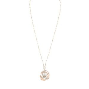 Buy Chaumet Labyrinthe Necklace – Rose gold, mother-of-pearl, pearls, diamonds