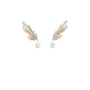 Buy Chaumet Nuages d'Or Earrings - White gold, yellow gold, diamonds