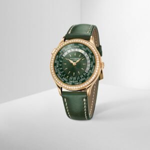 Buy Patek Philippe 7130R-014 Complications World Time Rose Gold Olive Green Dial
