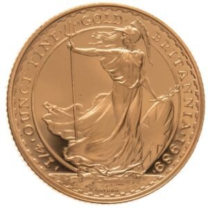 1989 Proof 1/4oz Gold Britannia Coin