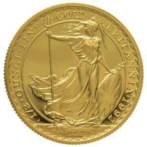 1992 1/2 oz Gold Britannia Proof Coin NGC PF69