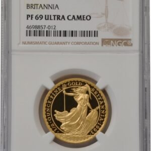 1993 1/2 oz Proof Gold Britannia Coin NGC PF69