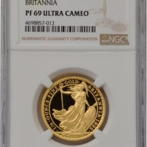 1995 1/2 oz Gold Britannia Proof Coin NGC PF69