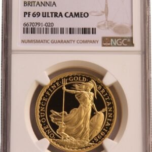 1995 1oz Proof Gold Britannia Coin NGC PF69