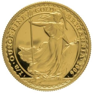 2006 Proof 1/2 oz Gold Britannia Coin