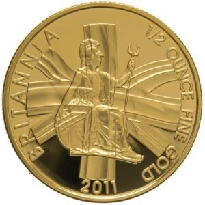 2011 1/2 oz Proof Gold Britannia Coin NGC PF69