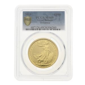 2019 1oz Gold Britannia Coin PCGS MS69
