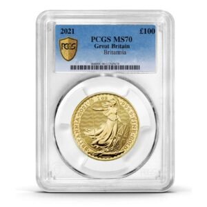 2021 Gold Britannia Coin 1oz PCGS MS70