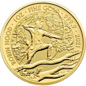 2021 Robin Hood 1oz Gold Coin Myths & Legends NGC MS70